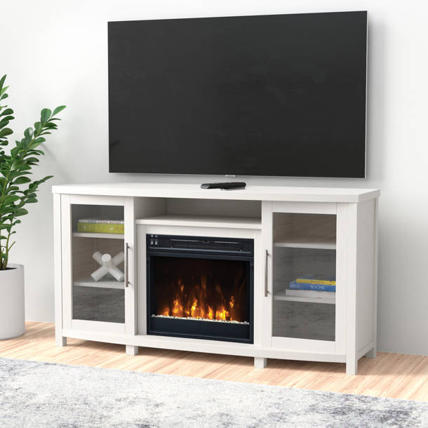 Zipcode Design™ Lauderhill 50.375'' W Electric Fireplace & Reviews